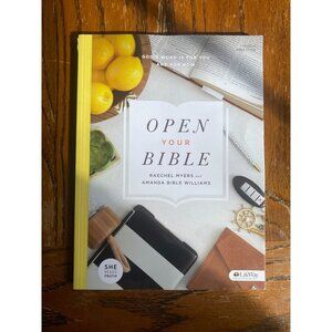 Open Your Bible 7 Session Christian Bible Study By Raechel Myers And Amanda Bibl